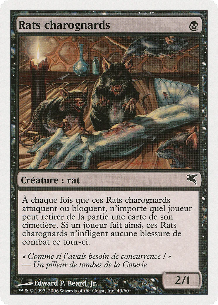 Rats charognards — Salvat 2005 — Magic: The Gathering