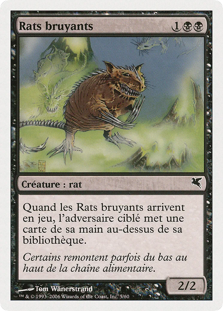 Rats bruyants — Salvat 2005 — Magic: The Gathering