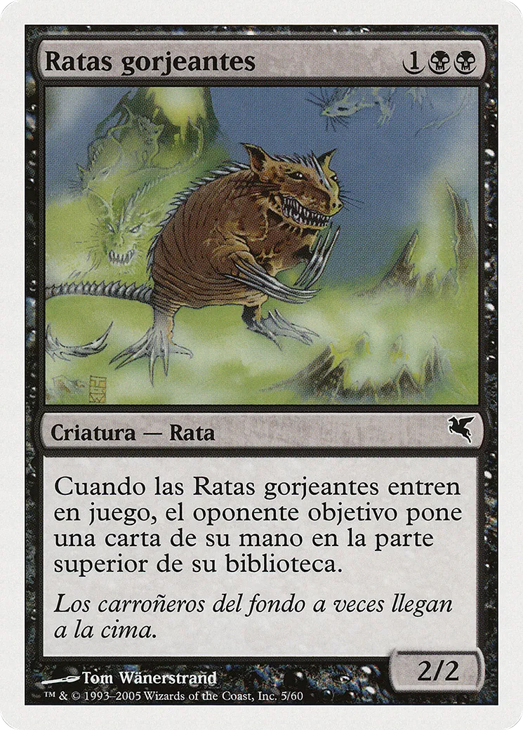 Chittering Rats — Salvat 2005 — Magic: The Gathering
