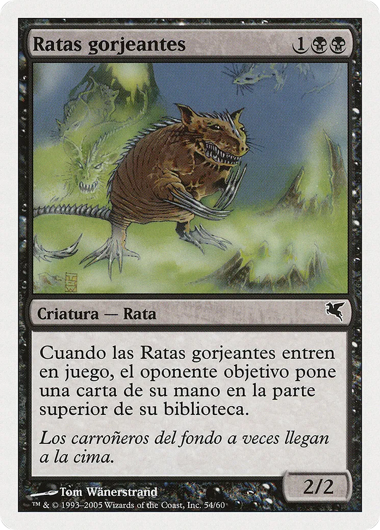 Chittering Rats — Salvat 2005 — Magic: The Gathering