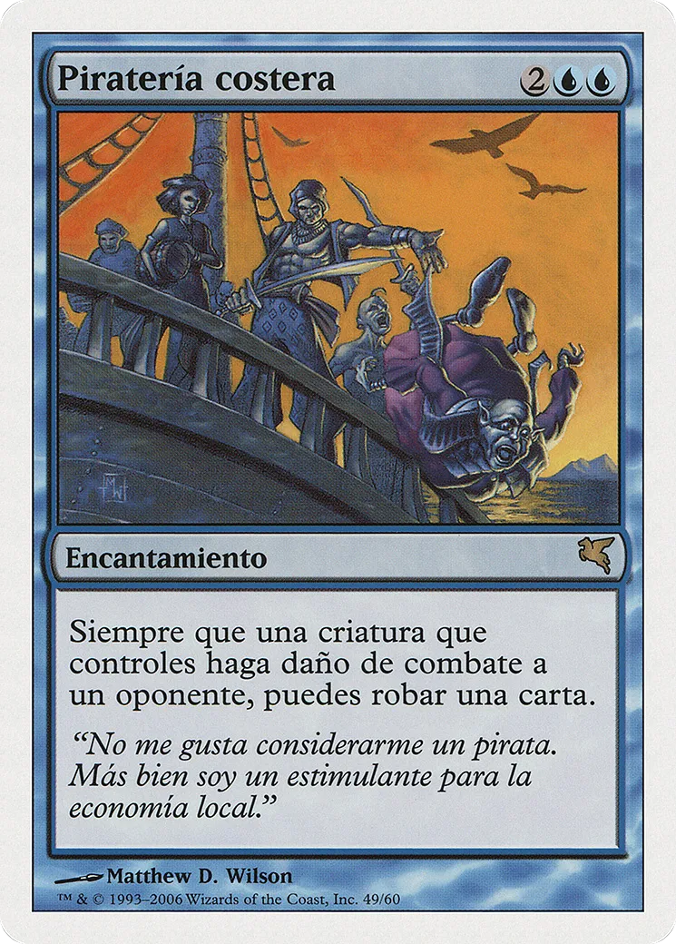 Coastal Piracy — Salvat 2005 — Magic: The Gathering