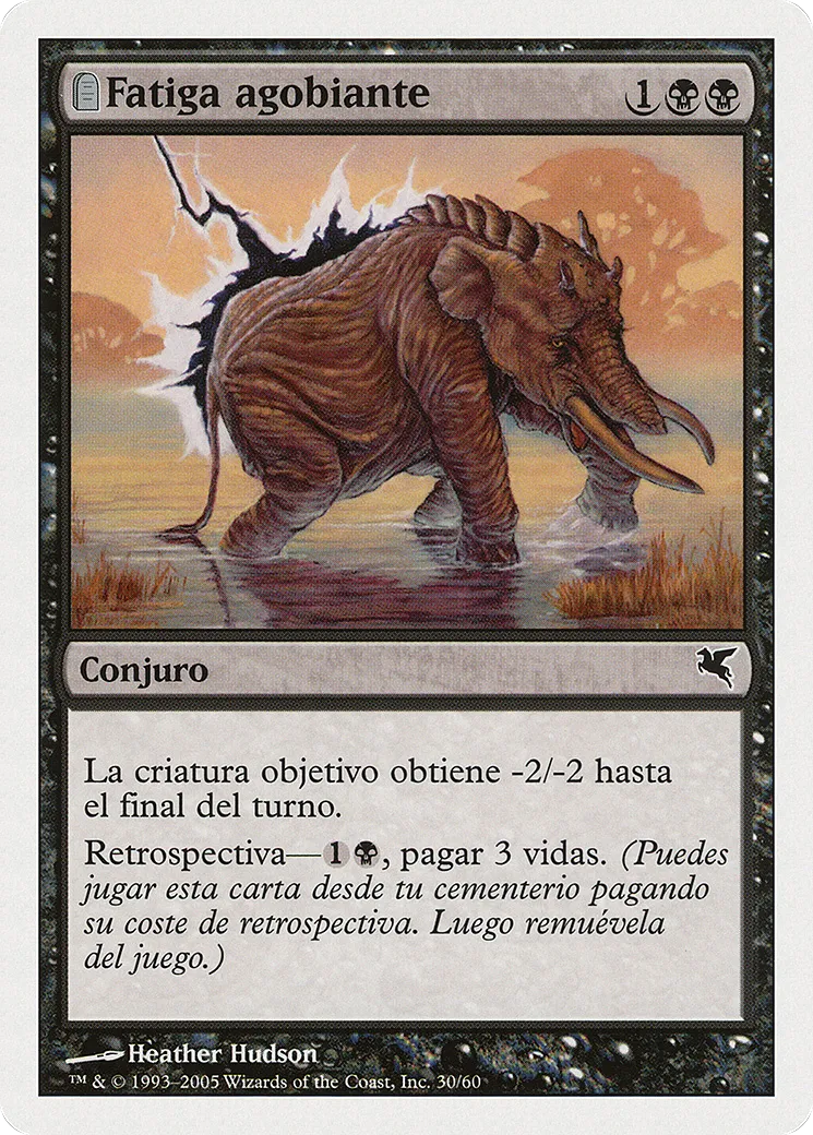 Crippling Fatigue — Salvat 2005 — Magic: The Gathering