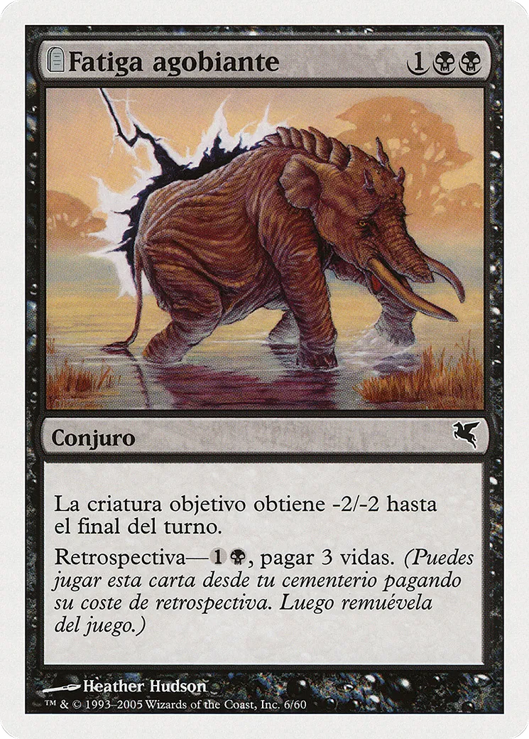 Fatigue profonde — Salvat 2005 — Magic: The Gathering