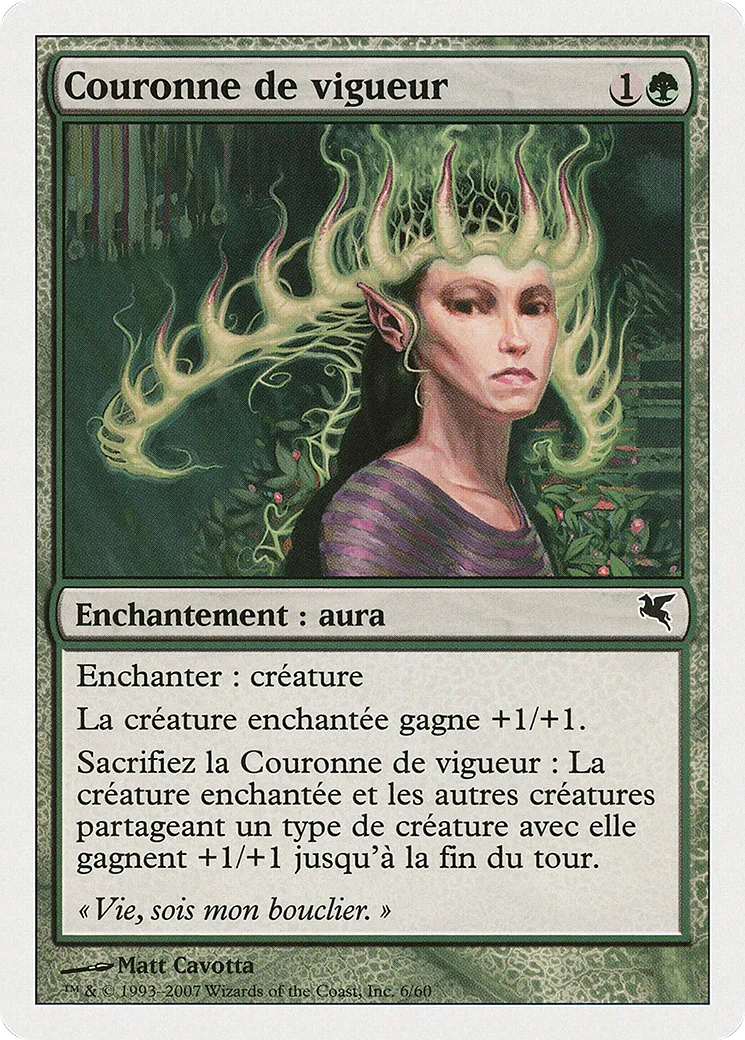 Couronne de vigueur — Salvat 2005 — Magic: The Gathering