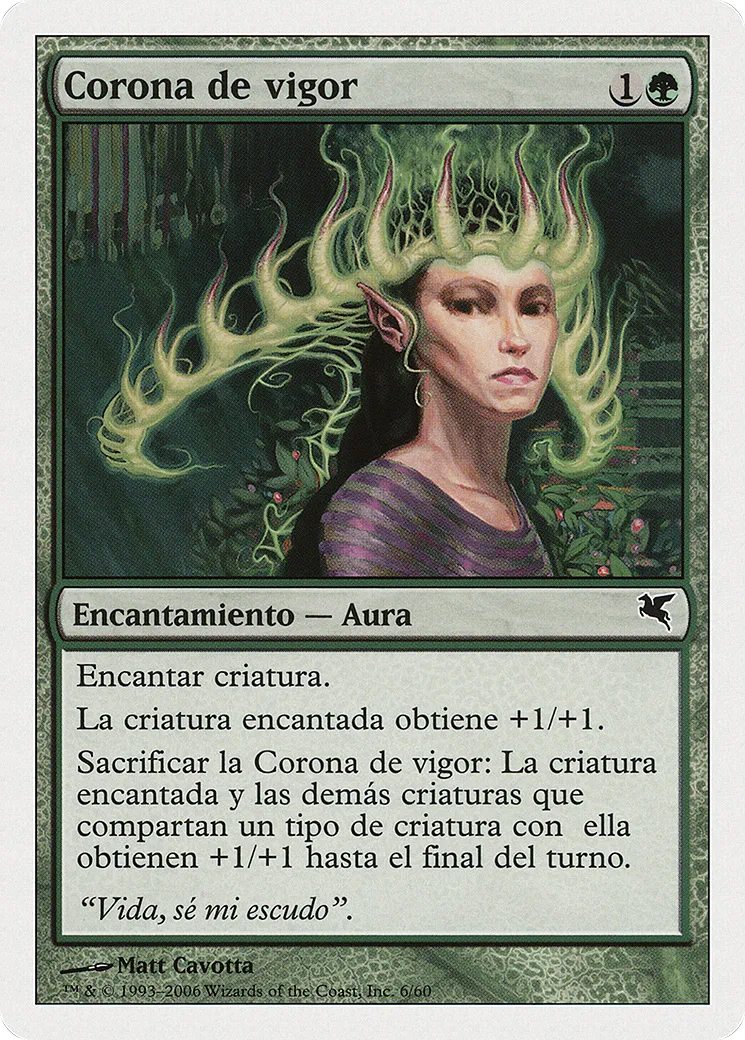 Crown of Vigor — Salvat 2005 — Magic: The Gathering