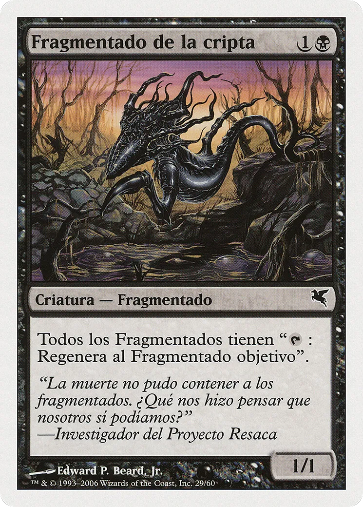Crypt Sliver — Salvat 2005 — Magic: The Gathering