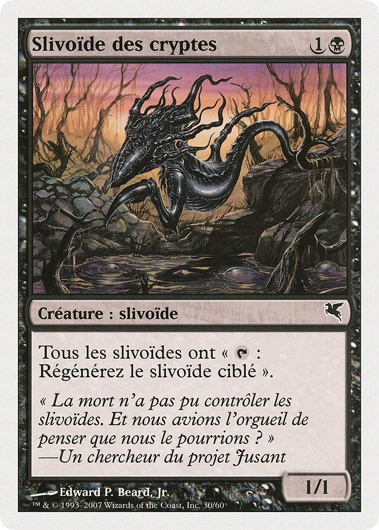 Slivoïde des cryptes — Salvat 2005 — Magic: The Gathering