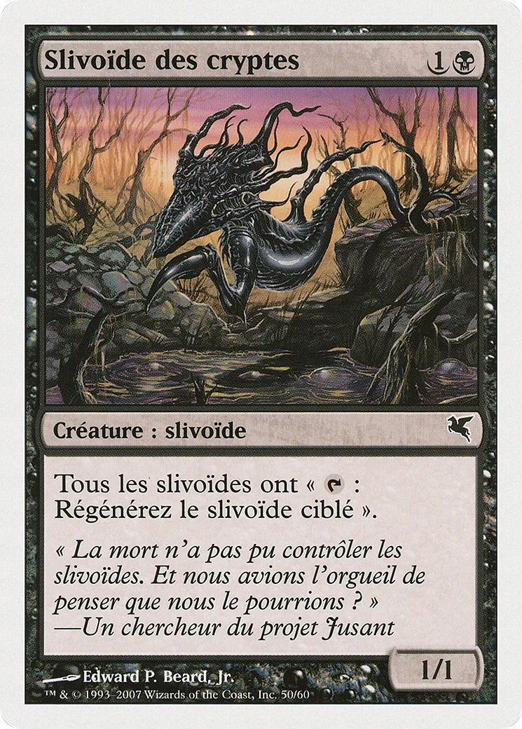Slivoïde des cryptes — Salvat 2005 — Magic: The Gathering