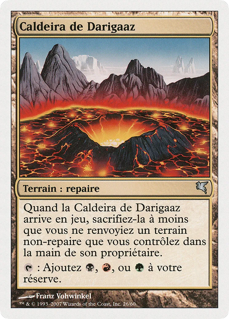Caldeira de Darigaaz — Salvat 2005 — Magic: The Gathering