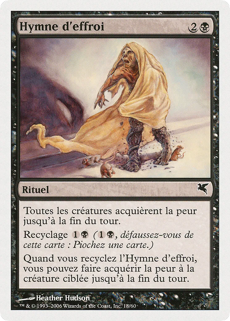 Hymne d'effroi — Salvat 2005 — Magic: The Gathering