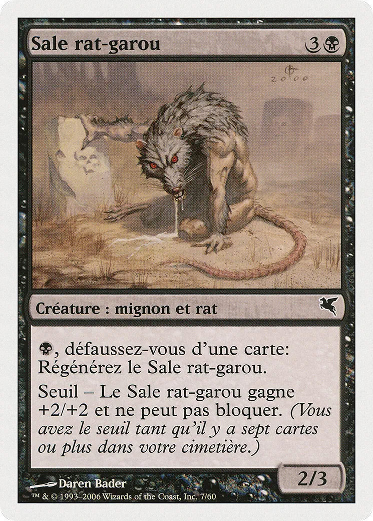 Sale rat-garou — Salvat 2005 — Magic: The Gathering