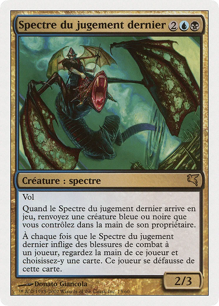 Spectre du jugement dernier — Salvat 2005 — Magic: The Gathering