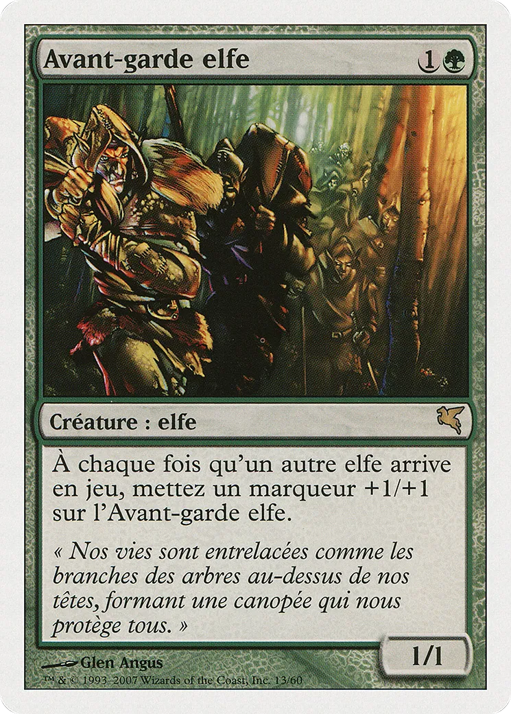 Avant-garde elfe — Salvat 2005 — Magic: The Gathering