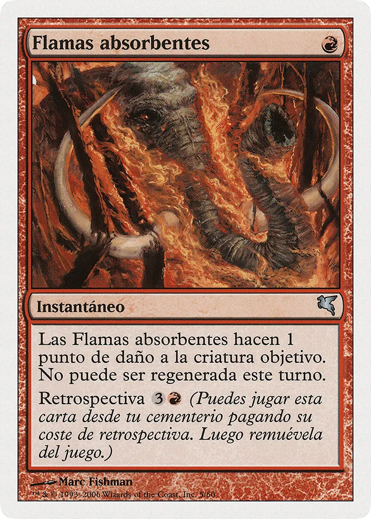 Engulfing Flames — Salvat 2005 — Magic: The Gathering