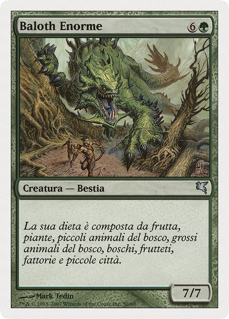 Baloth énorme — Salvat 2005 — Magic: The Gathering