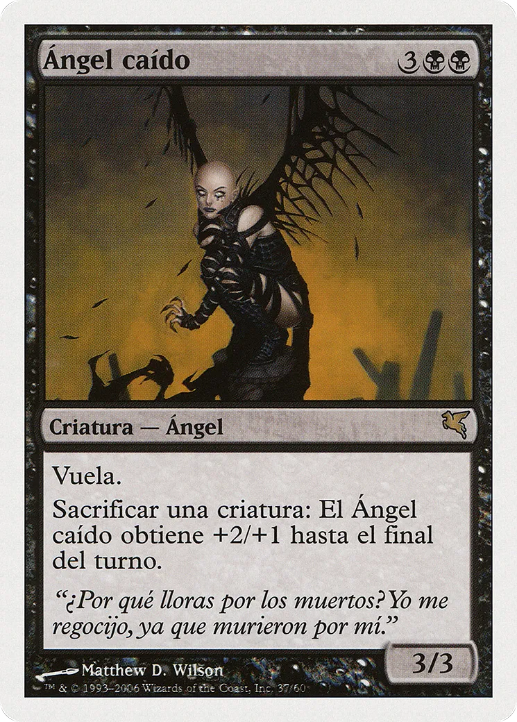 Fallen Angel — Salvat 2005 — Magic: The Gathering