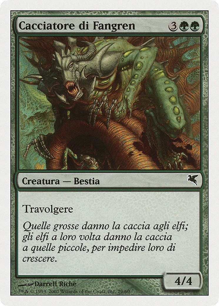Chasseur fangren — Salvat 2005 — Magic: The Gathering
