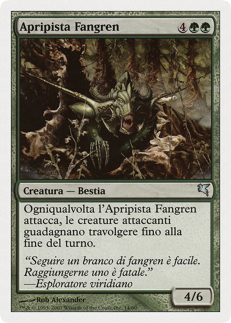 Passe-sentier fangren — Salvat 2005 — Magic: The Gathering