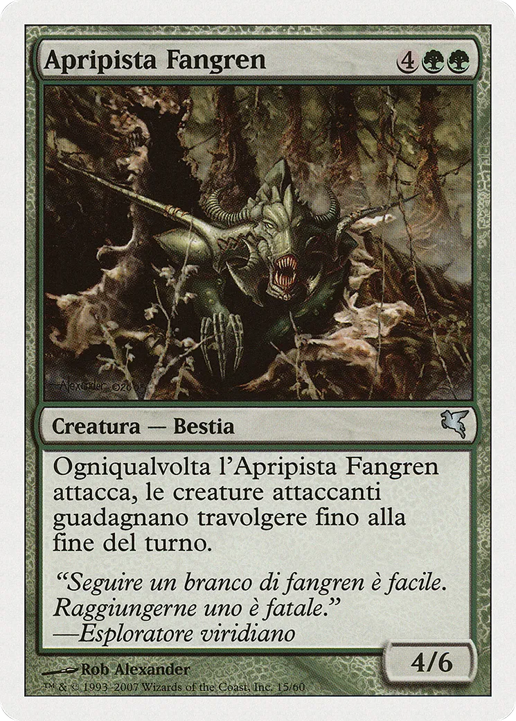 Passe-sentier fangren — Salvat 2005 — Magic: The Gathering
