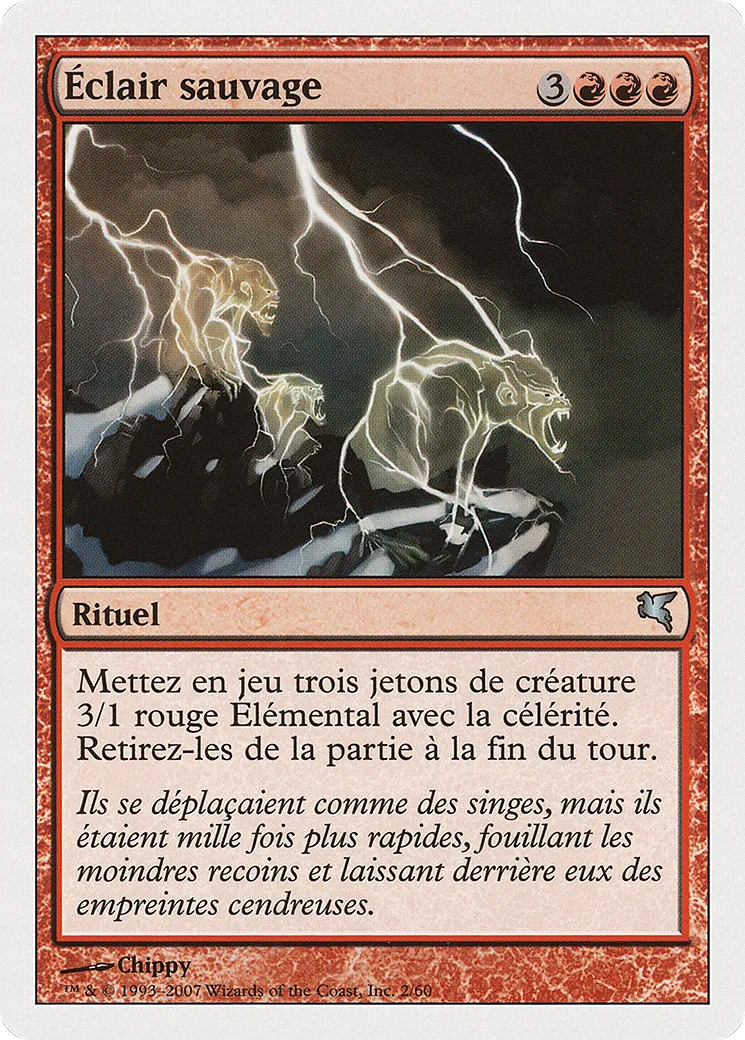 Éclair sauvage — Salvat 2005 — Magic: The Gathering