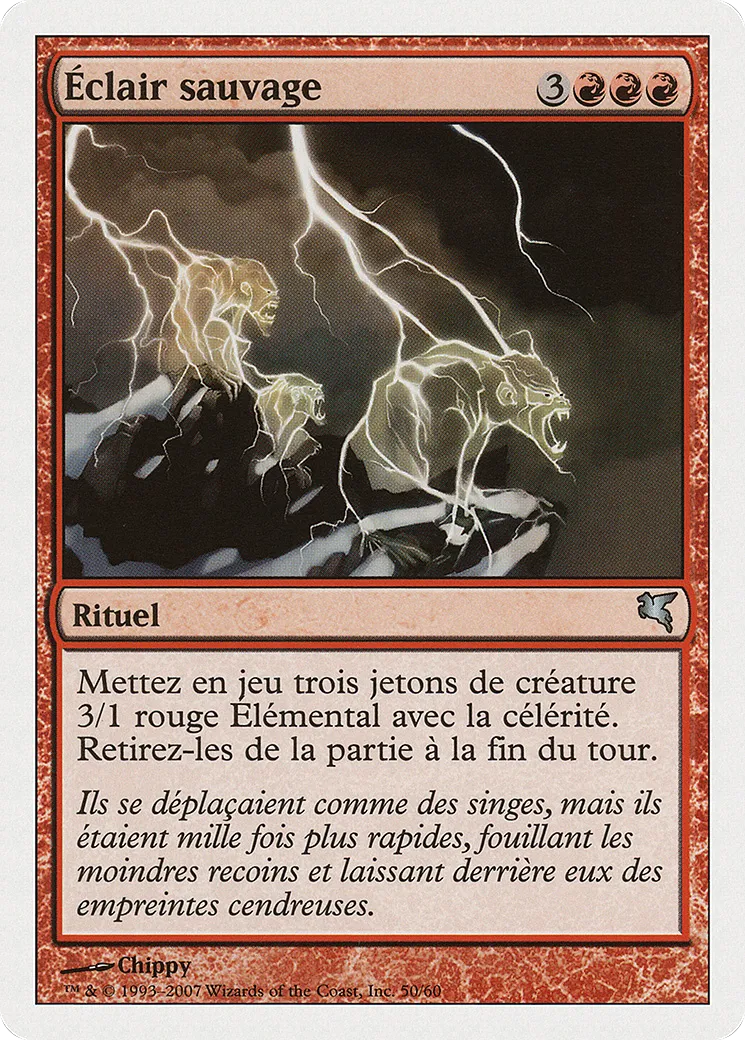 Éclair sauvage — Salvat 2005 — Magic: The Gathering