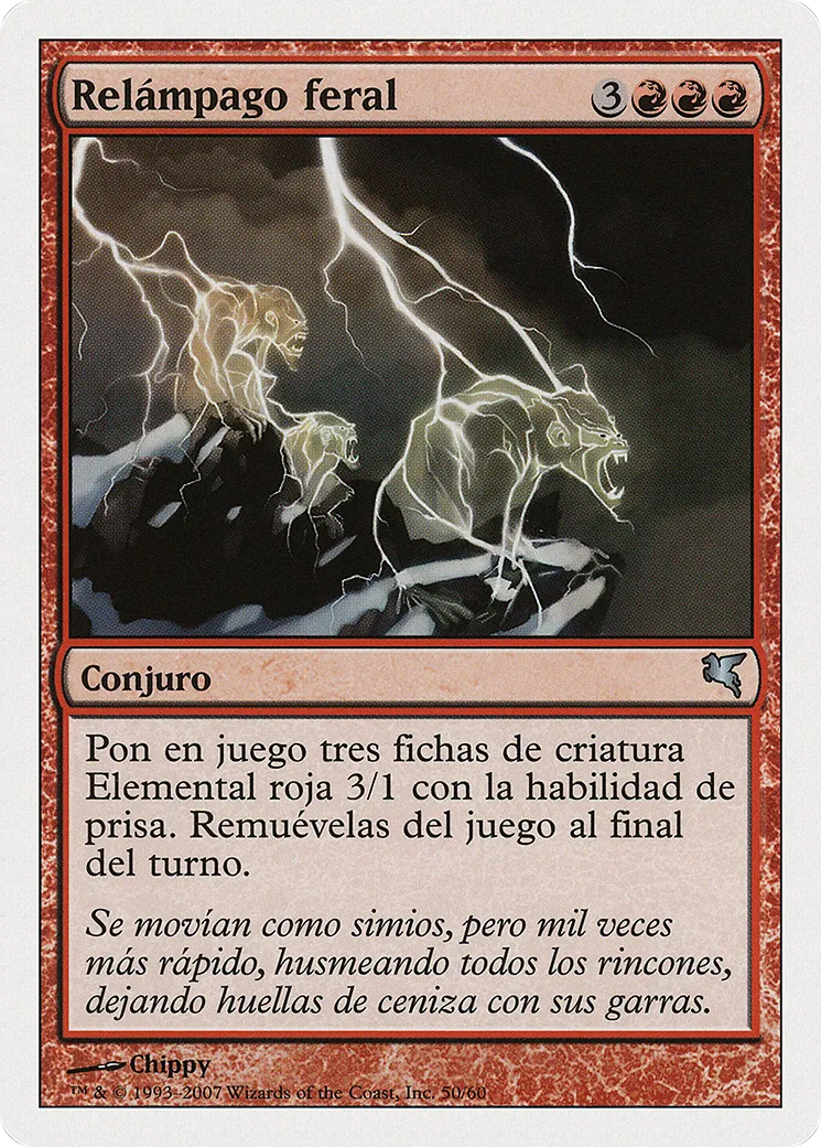Feral Lightning — Salvat 2005 — Magic: The Gathering