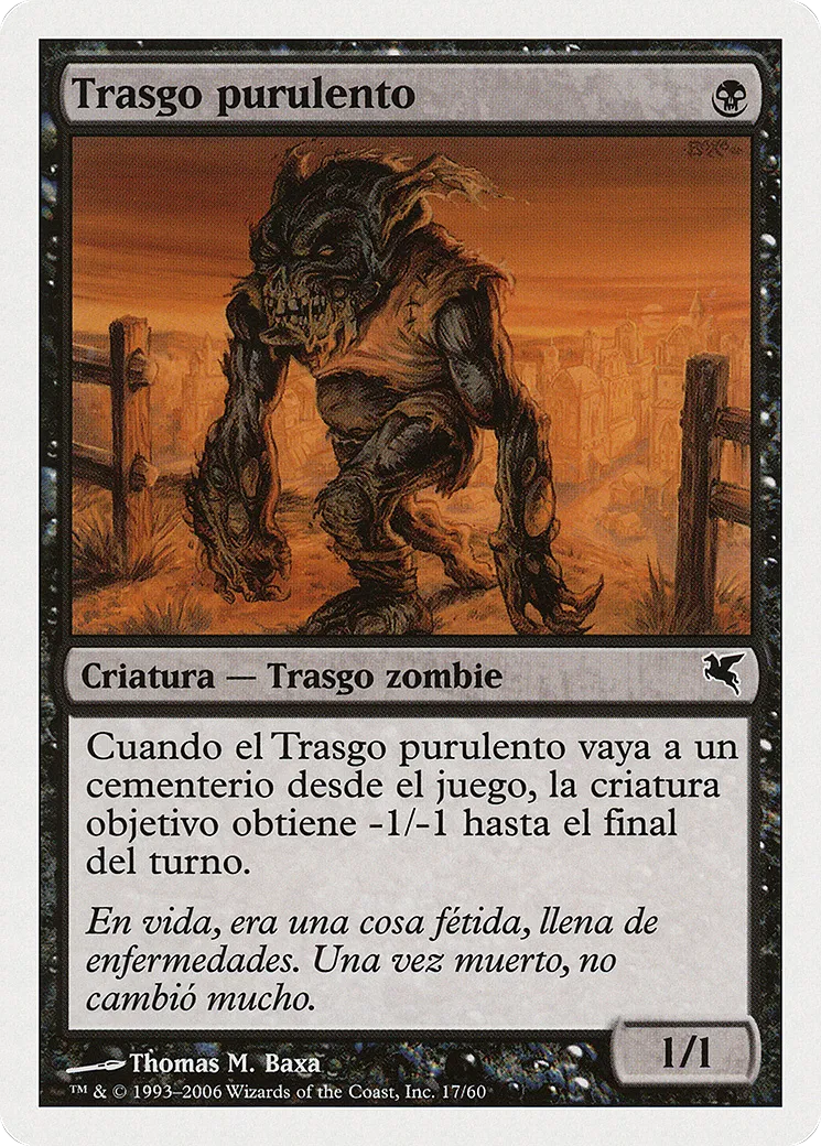 Festering Goblin — Salvat 2005 — Magic: The Gathering