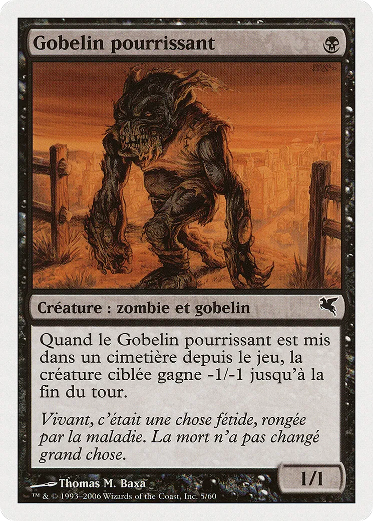Gobelin pourrissant — Salvat 2005 — Magic: The Gathering