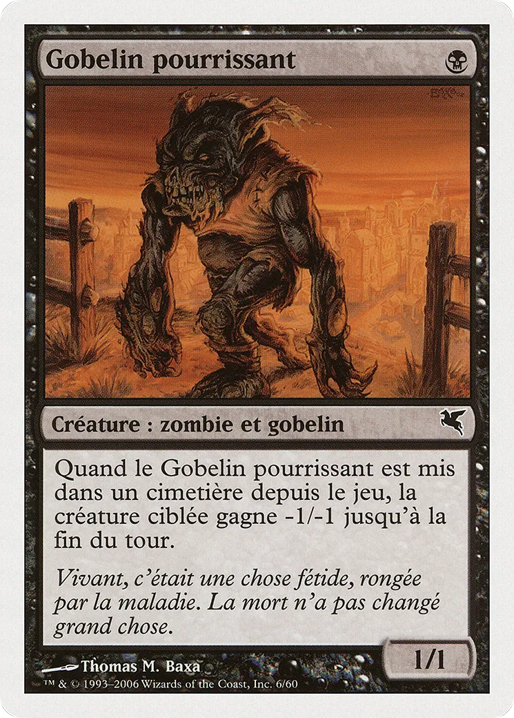 Gobelin pourrissant — Salvat 2005 — Magic: The Gathering