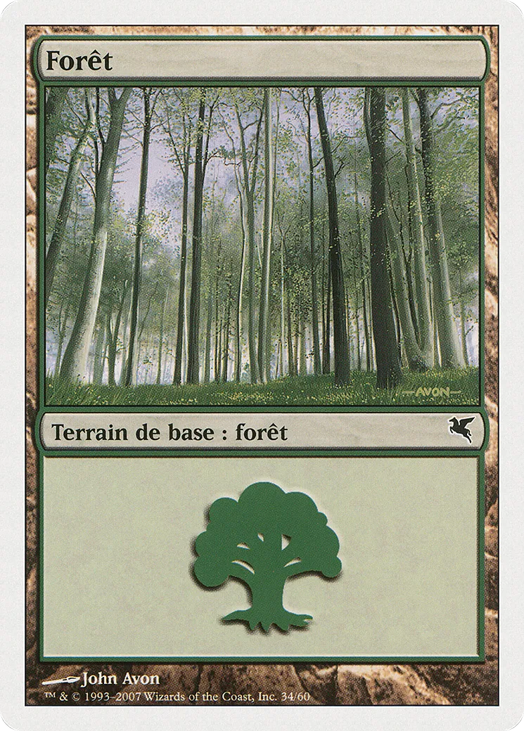Forêt — Salvat 2005 — Magic: The Gathering