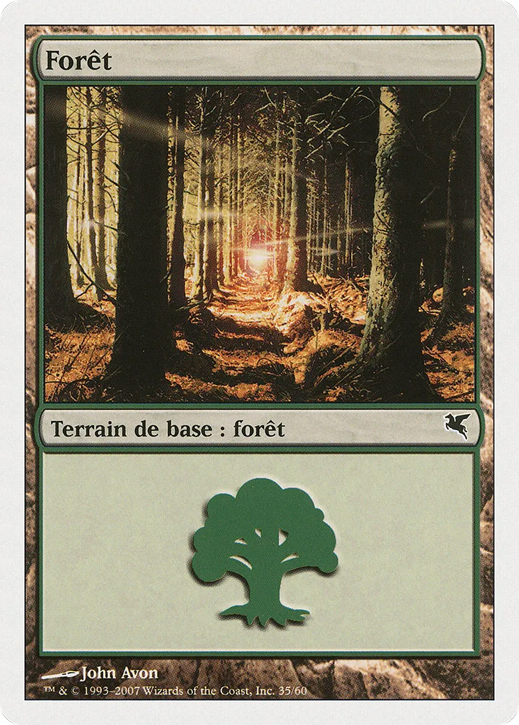 Forêt — Salvat 2005 — Magic: The Gathering