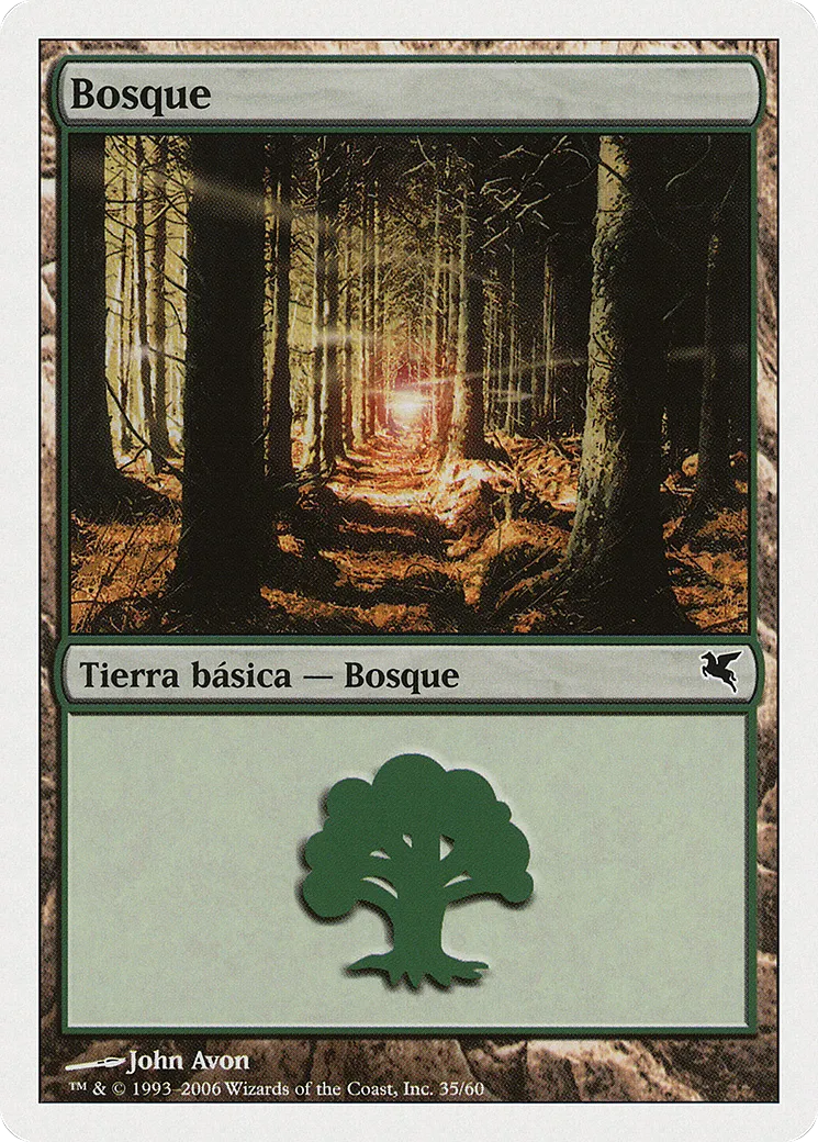 Forest — Salvat 2005 — Magic: The Gathering