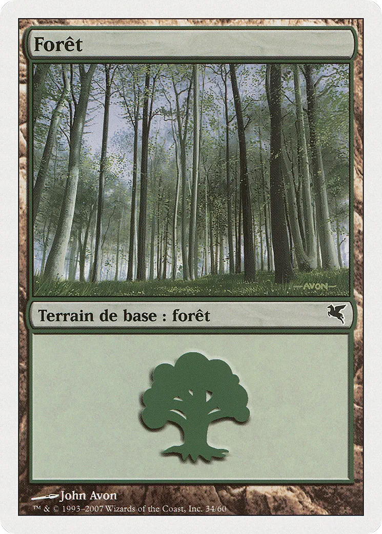Forêt — Salvat 2005 — Magic: The Gathering
