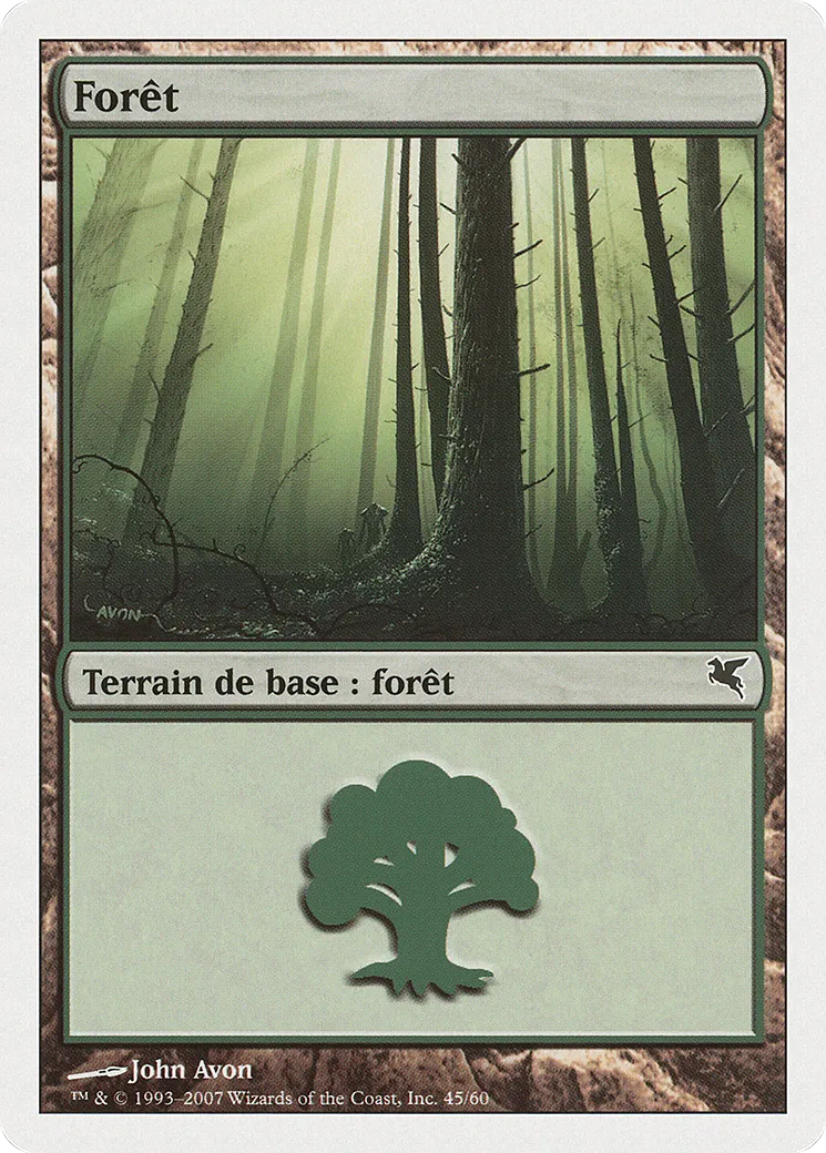 Forêt — Salvat 2005 — Magic: The Gathering