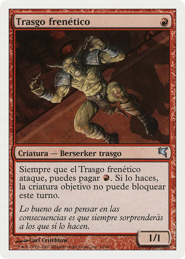 Frenzied Goblin — Salvat 2005 — Magic: The Gathering