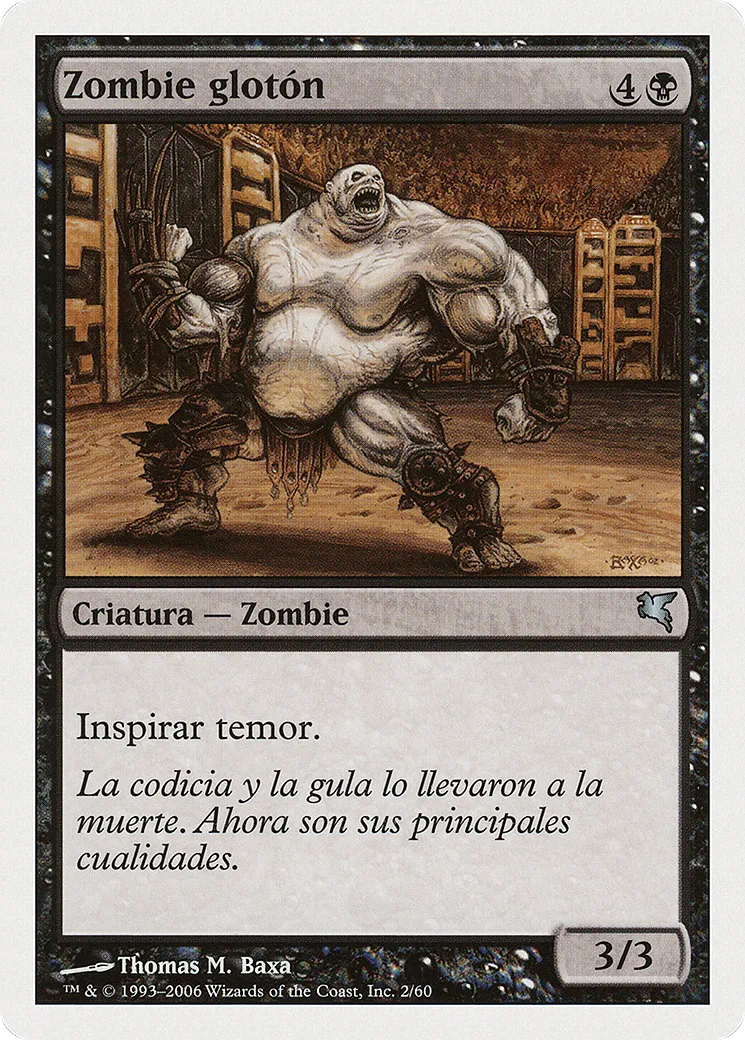 Gluttonous Zombie — Salvat 2005 — Magic: The Gathering