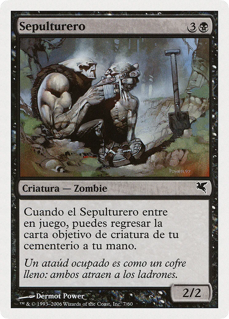Gravedigger — Salvat 2005 — Magic: The Gathering