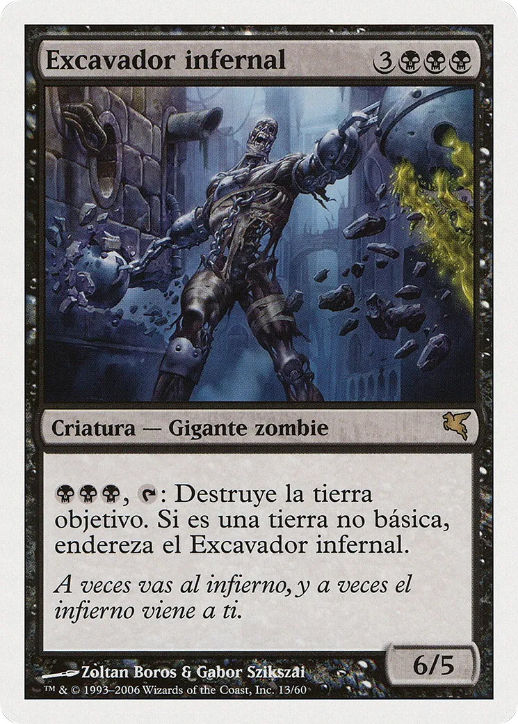 Helldozer — Salvat 2005 — Magic: The Gathering
