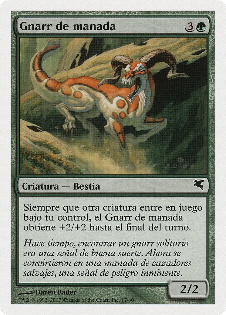 Herd Gnarr — Salvat 2005 — Magic: The Gathering