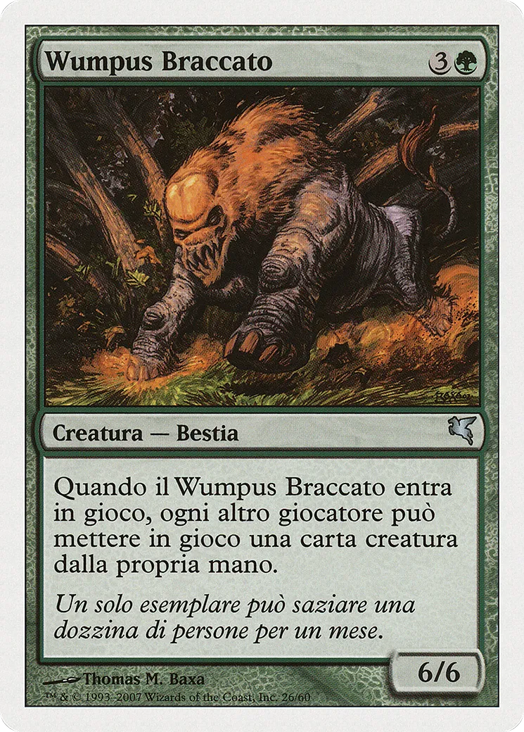 Wumpus au rabais — Salvat 2005 — Magic: The Gathering