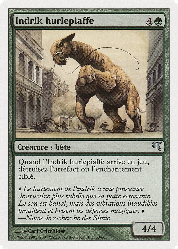 Indrik hurlepiaffe — Salvat 2005 — Magic: The Gathering