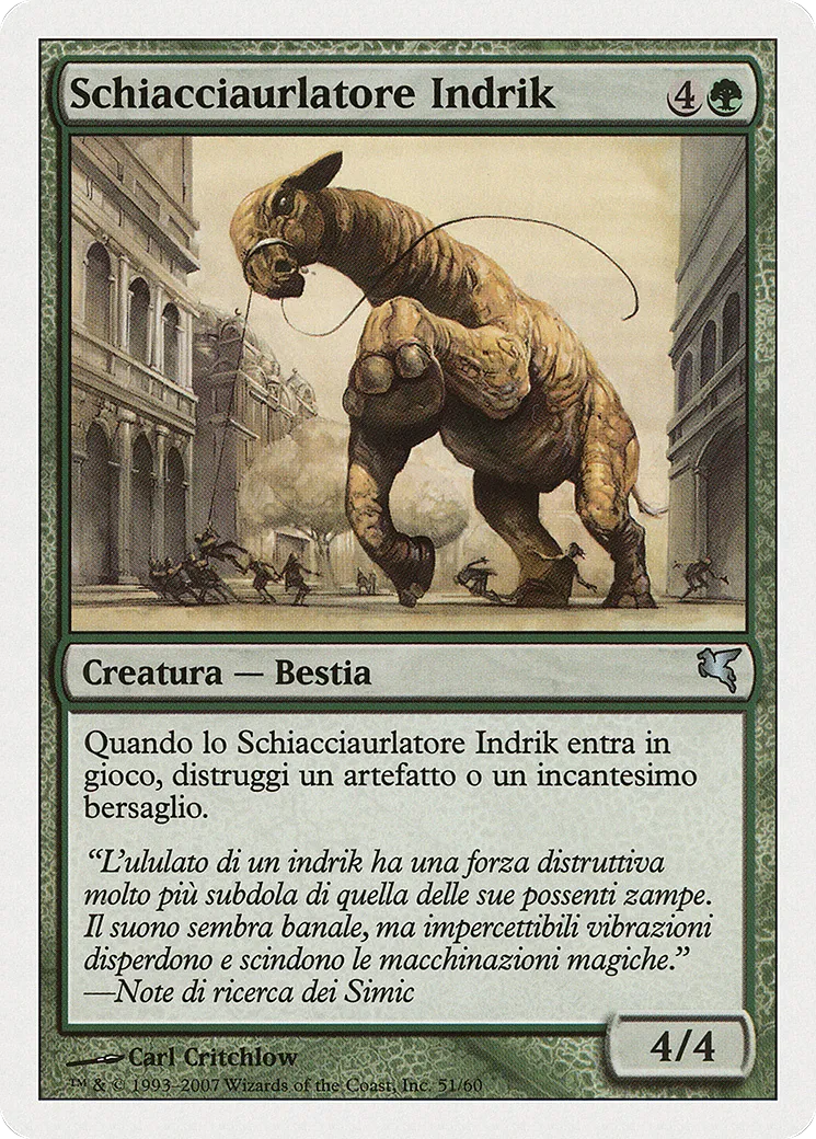 Indrik hurlepiaffe — Salvat 2005 — Magic: The Gathering