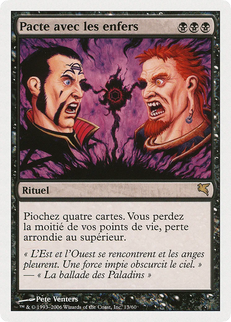 Pacte avec les enfers — Salvat 2005 — Magic: The Gathering