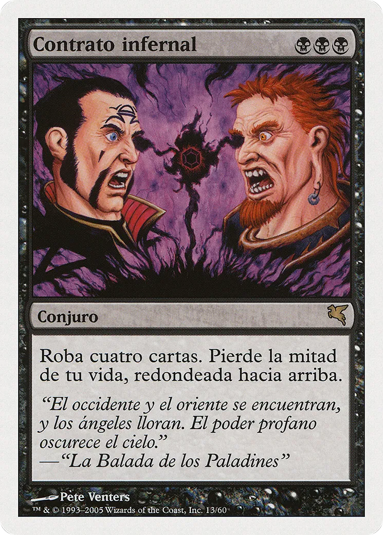 Infernal Contract — Salvat 2005 — Magic: The Gathering