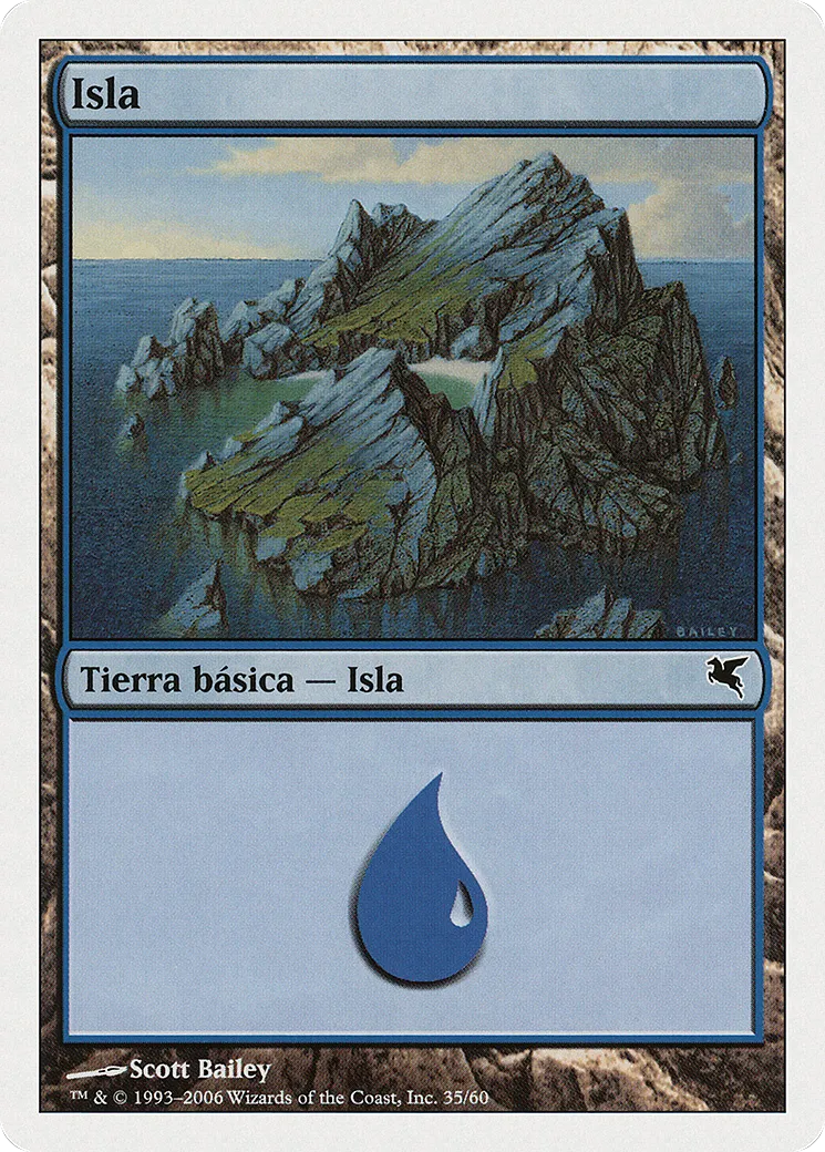 Island — Salvat 2005 — Magic: The Gathering
