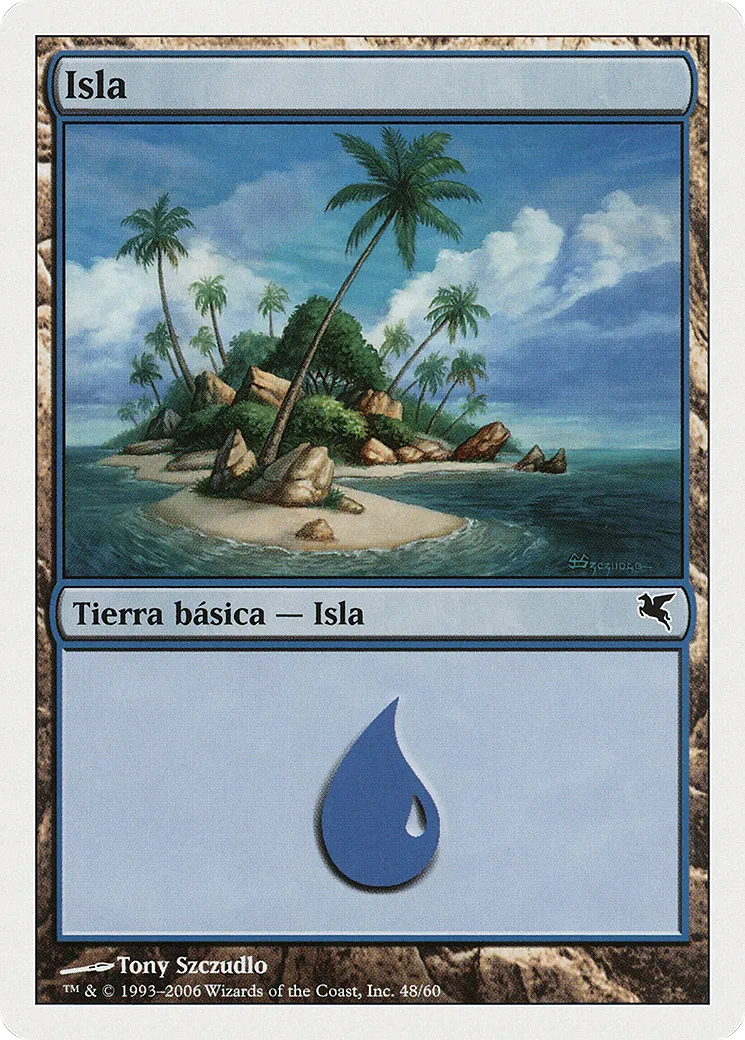 Island — Salvat 2005 — Magic: The Gathering