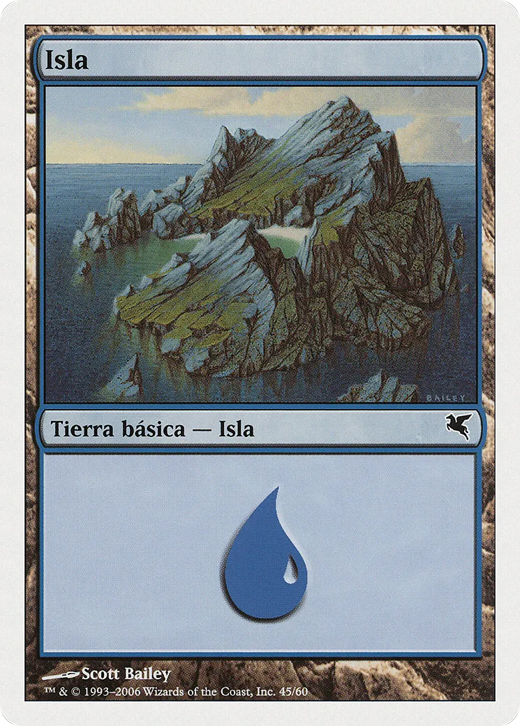 Island — Salvat 2005 — Magic: The Gathering