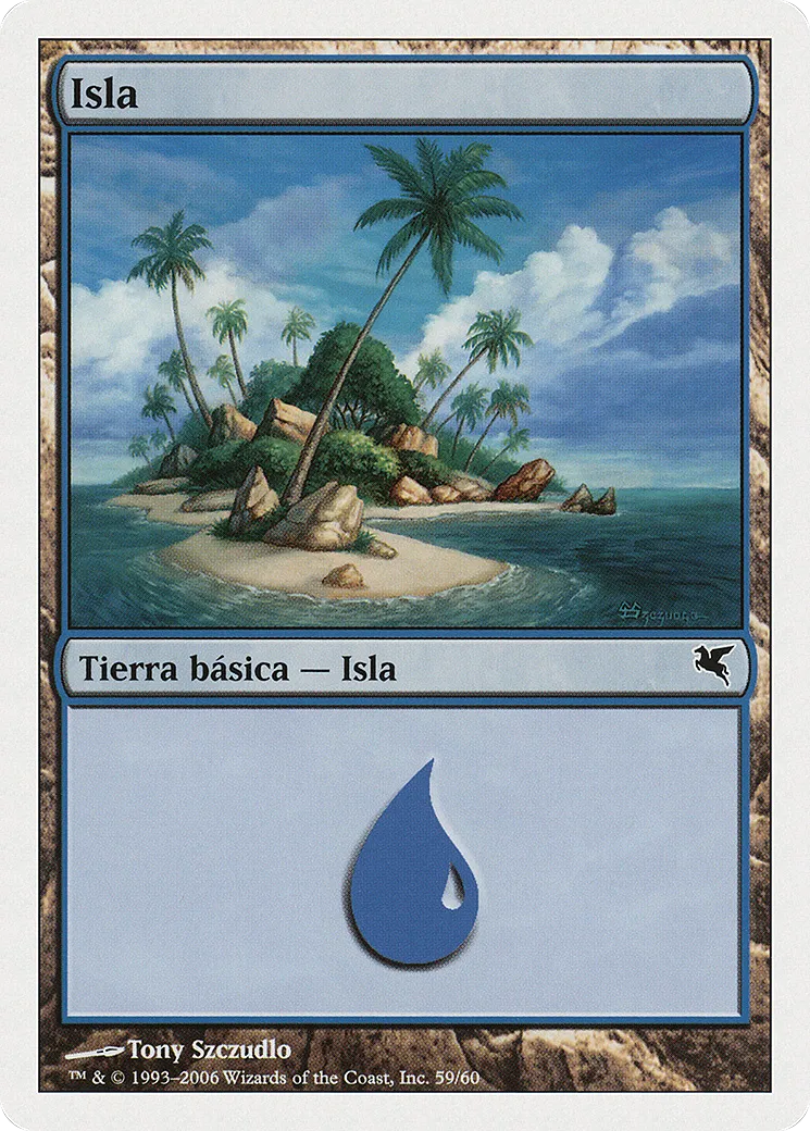 Island — Salvat 2005 — Magic: The Gathering