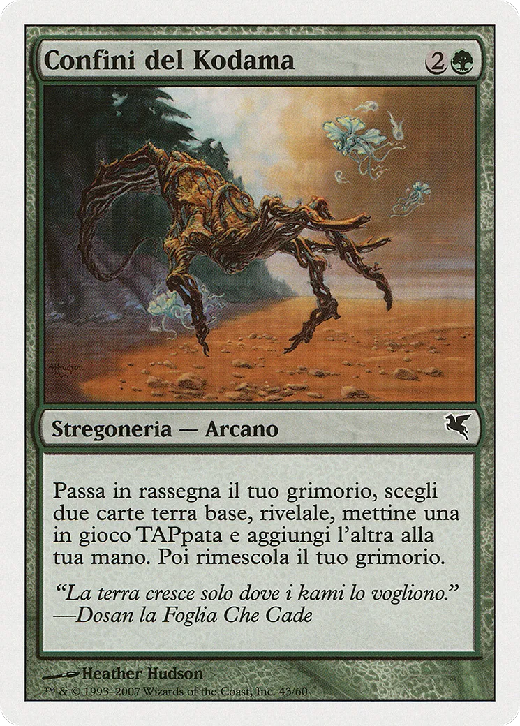 Portée du kodama — Salvat 2005 — Magic: The Gathering