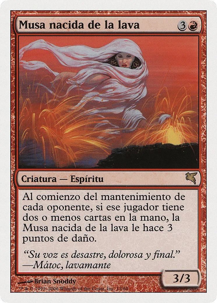 Lavaborn Muse — Salvat 2005 — Magic: The Gathering